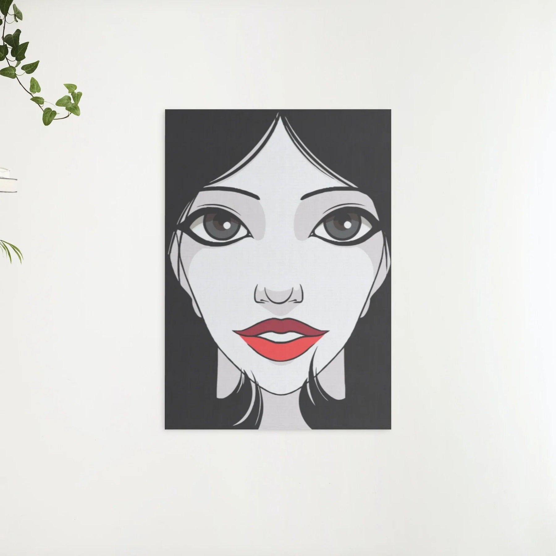 Diamantmalerei - Frau mit roten Lippen - SEOS Shop ®