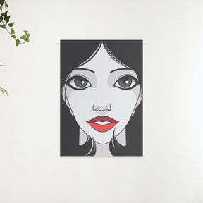 Diamantmalerei - Frau mit roten Lippen - SEOS Shop ®