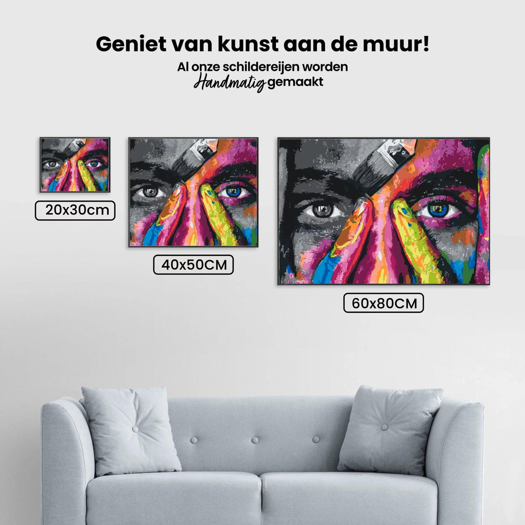 Diamond Painting - Frau mit zwei Gesichtern - SEOS Shop ®