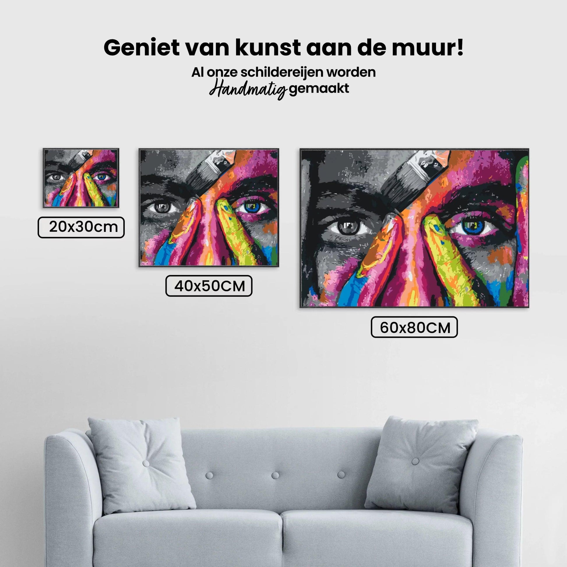 Diamond Painting - Frau mit zwei Gesichtern - SEOS Shop ®