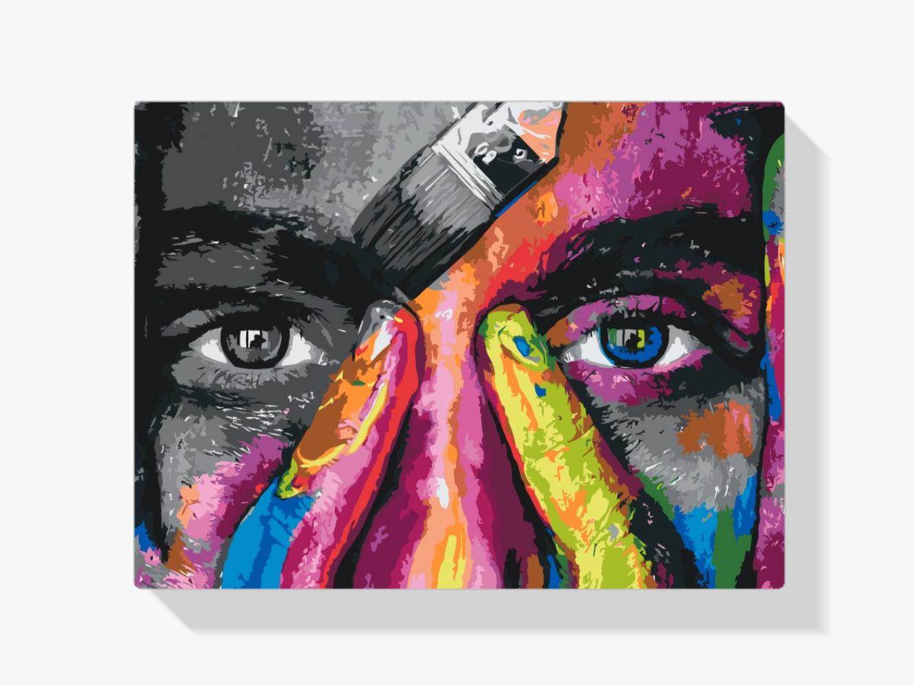 Diamond Painting - Frau mit zwei Gesichtern - SEOS Shop ®
