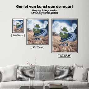 Diamantmalerei - Wohin uns unsere Füße tragen - SEOS Shop ®