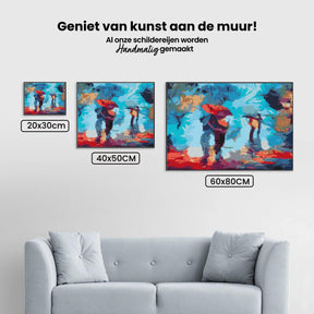 Diamantmalerei - Spaziergang im Regen - SEOS Shop ®