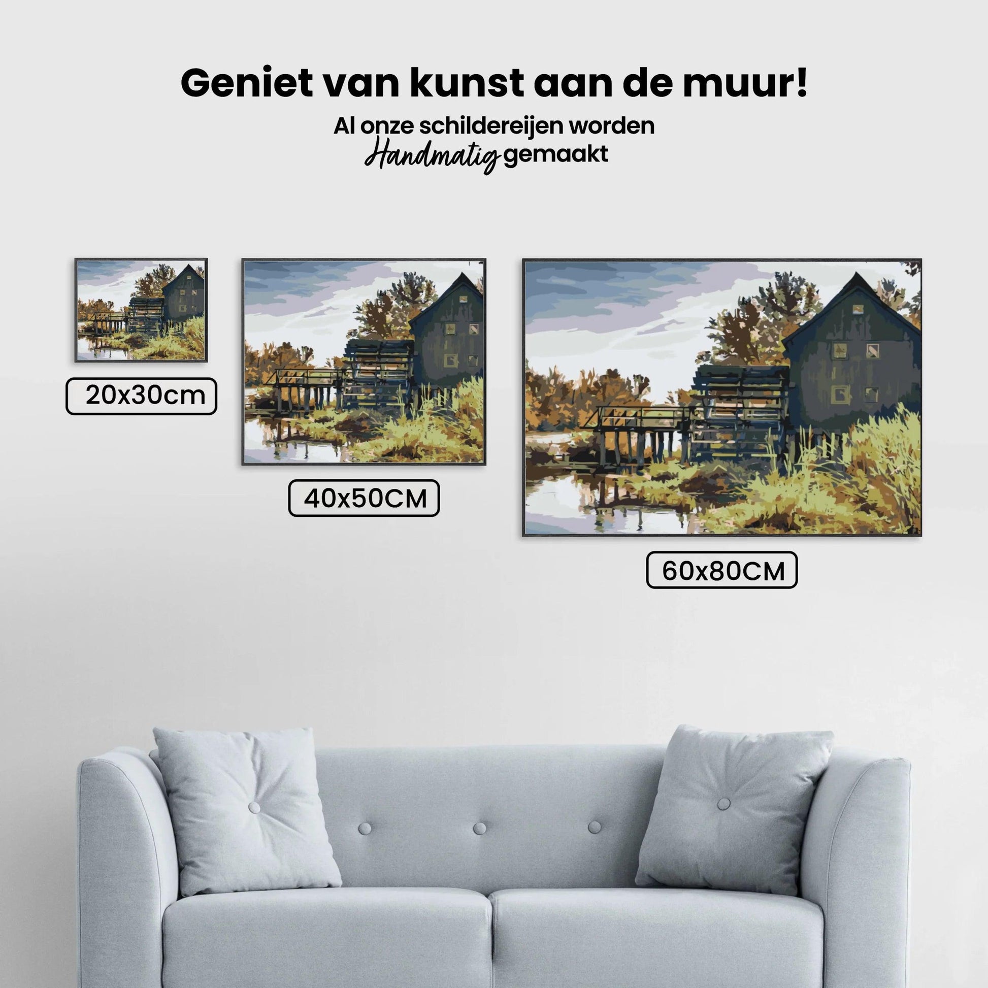 Diamond Painting - Wassermühle - SEOS Shop ®