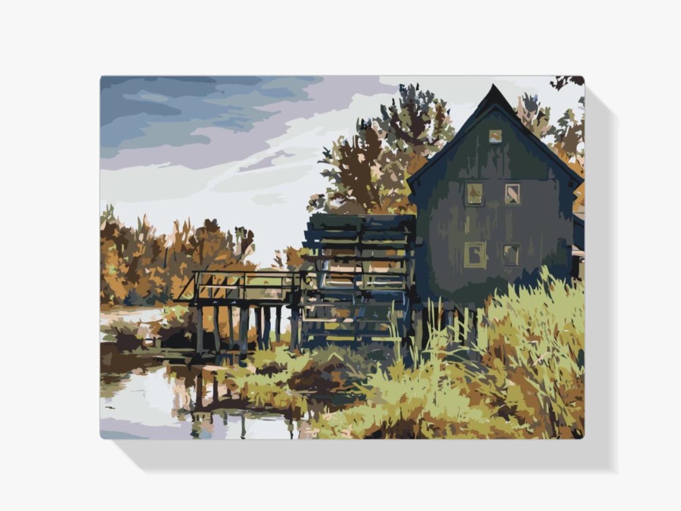 Diamond Painting - Wassermühle - SEOS Shop ®