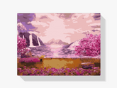 Diamond Painting - Wasserfall im Rosengarten - SEOS Shop ®