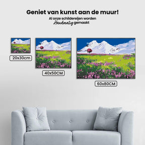 Diamond Painting - Wiese inmitten der Berge - SEOS Shop ®
