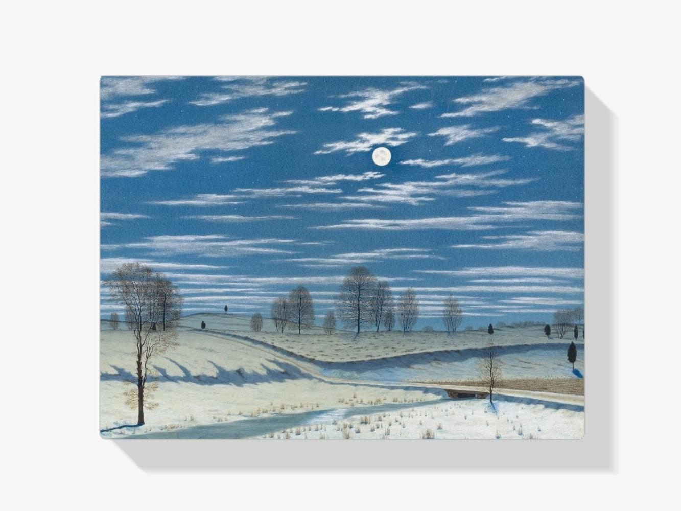 Diamantmalerei - Winterlandschaft im Mondlicht - SEOS Shop ®