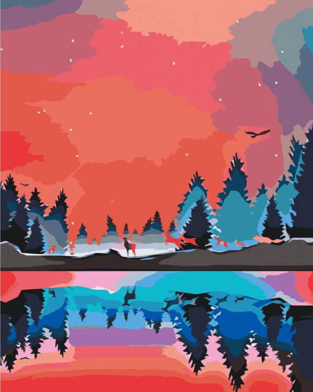 Diamantmalerei - Winterlandschaft 2 - SEOS Shop ®