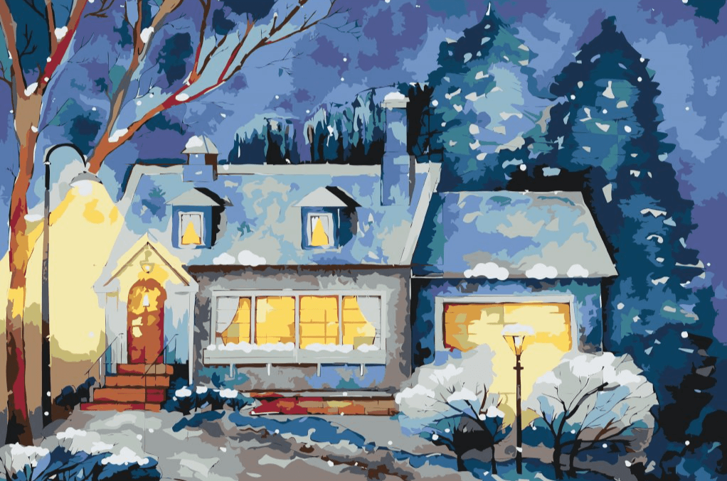Diamantmalerei - Winterlandschaft - SEOS Shop ®