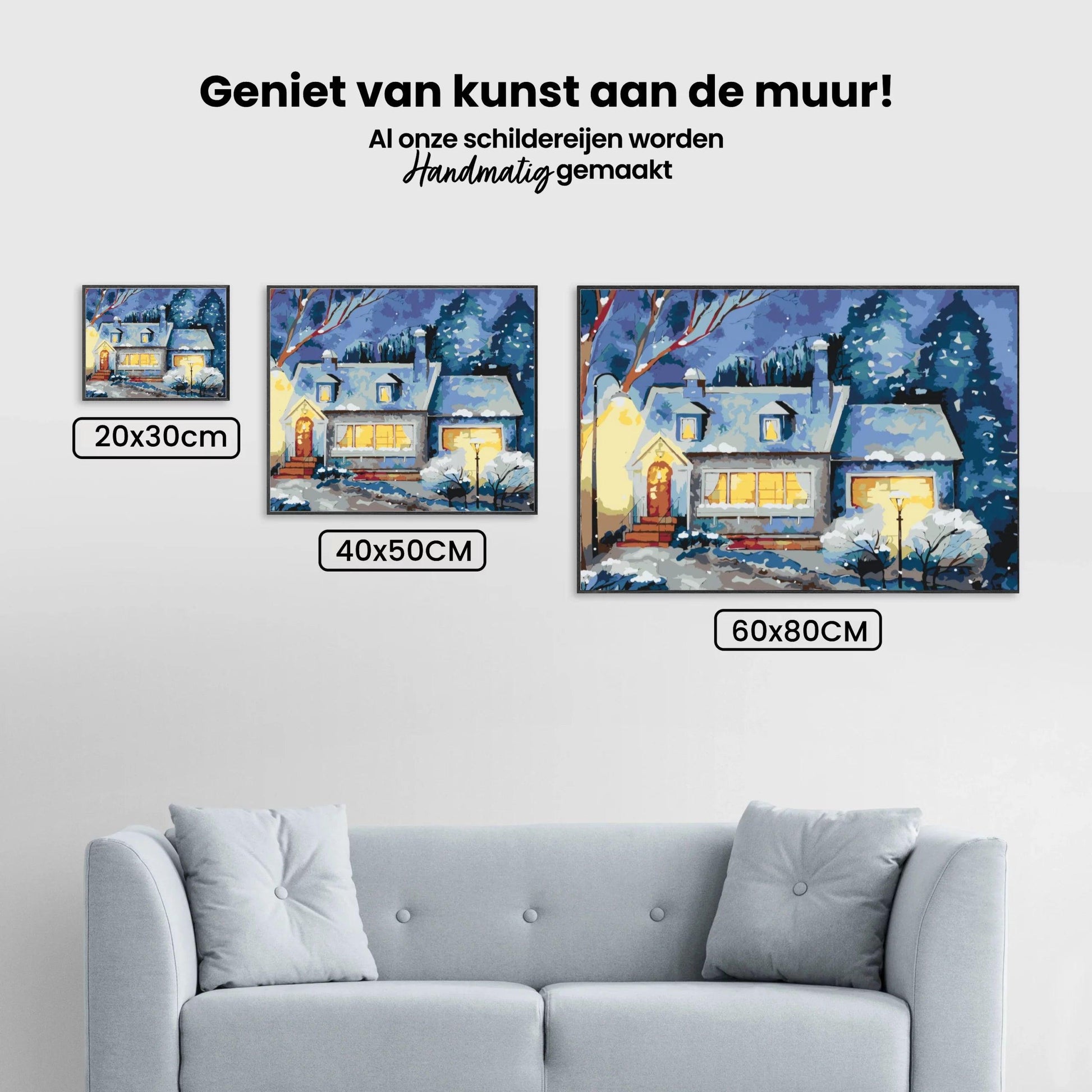 Diamantmalerei - Winterlandschaft - SEOS Shop ®