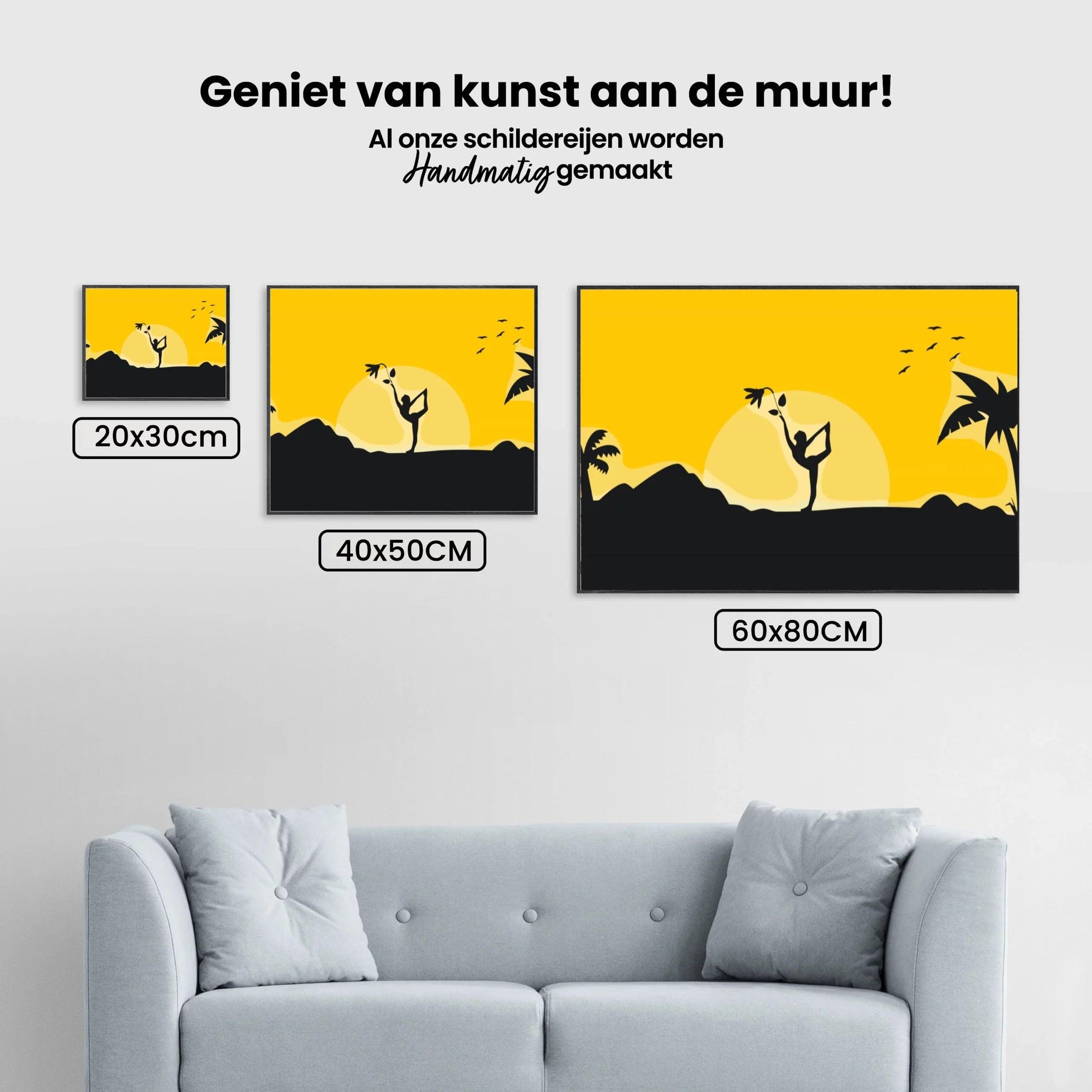 Diamantmalerei - Sonnenaufgangs-Yoga - SEOS Shop ®