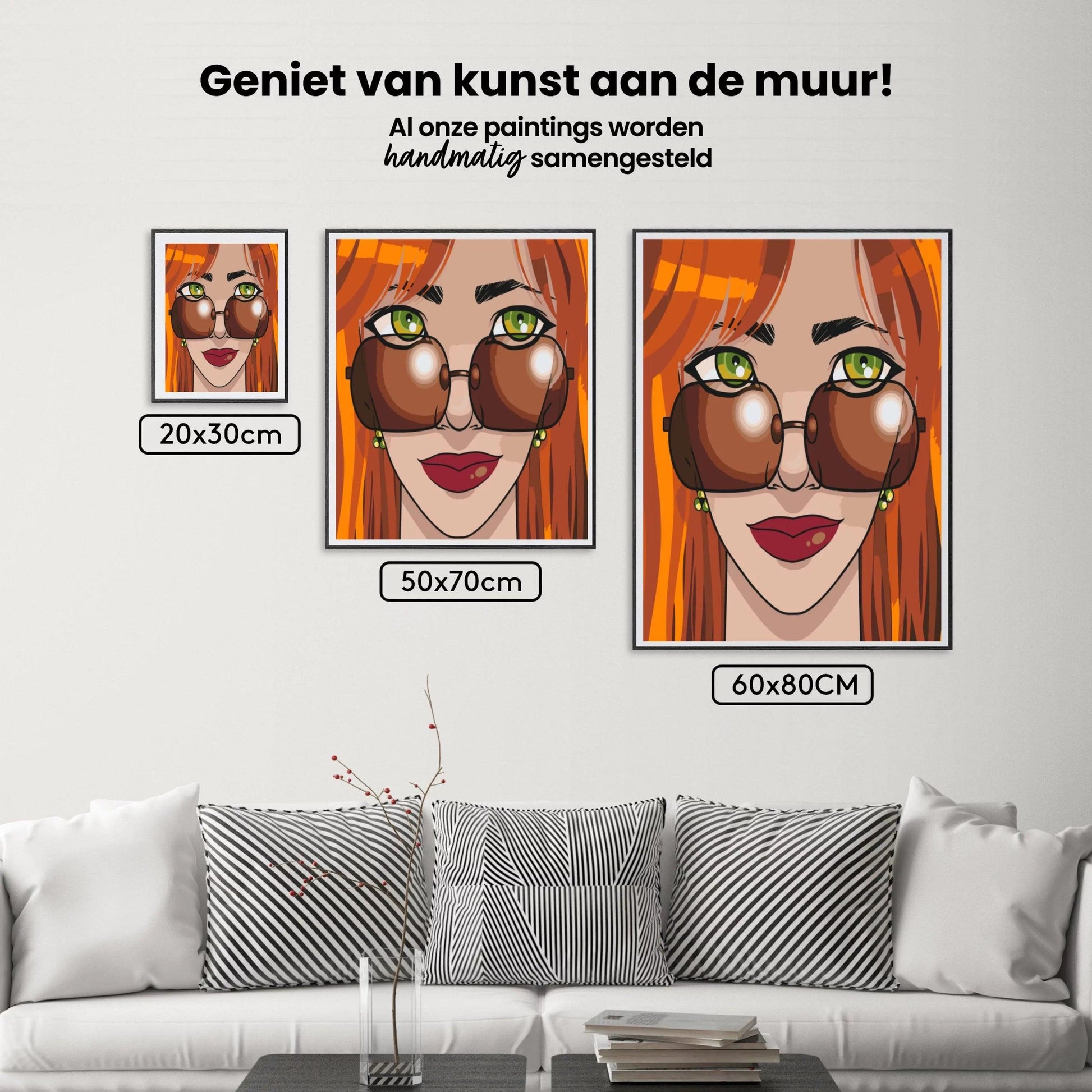 Diamond Painting - Blick durch eine Sonnenbrille - SEOS Shop ®