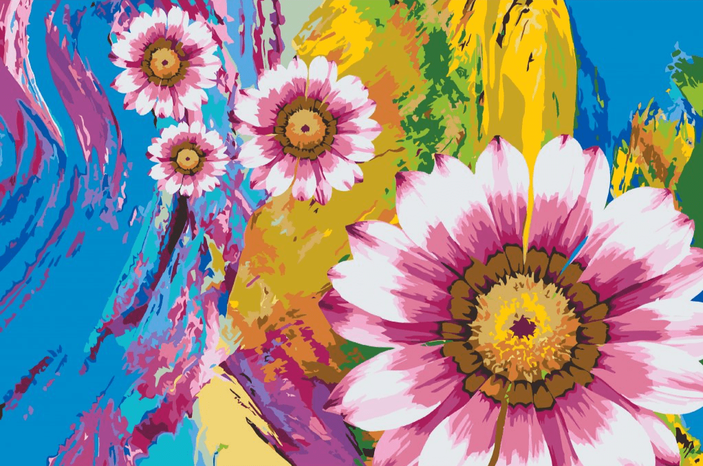 Diamantmalerei - Sommerblumen - SEOS Shop ®