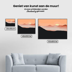 Diamond Painting - Sonne in den Bergen - SEOS Shop ®