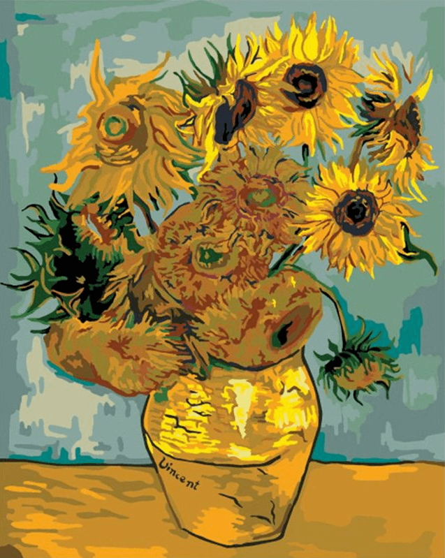 Diamantmalerei - Sonnenblumen Van Gogh - SEOS Shop ®