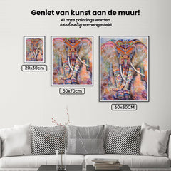 Diamantmalerei Bunter Elefant - SEOS Shop ®