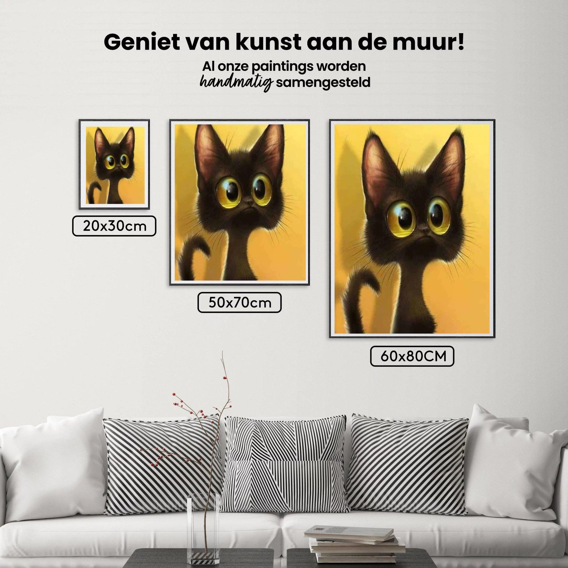 Diamond Painting Kätzchen mit großen Augen - SEOS Shop ®