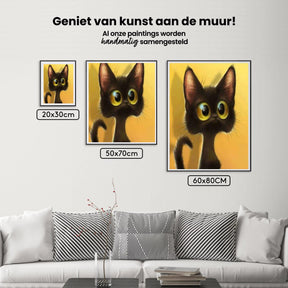 Diamond Painting Kätzchen mit großen Augen - SEOS Shop ®