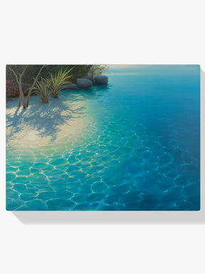 Diamantmalerei - Blaue Lagune