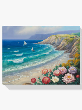 Diamantmalerei - Blühende Küste