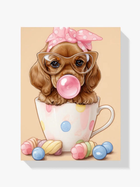 Diamond Painting - Kaugummi-Welpe - SEOS Shop ®