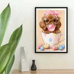 Diamond Painting - Kaugummi-Welpe - SEOS Shop ®
