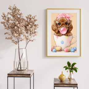 Diamond Painting - Kaugummi-Welpe - SEOS Shop ®