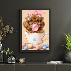 Diamond Painting - Kaugummi-Welpe - SEOS Shop ®