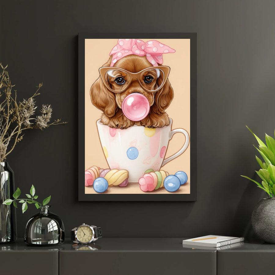 Diamond Painting - Kaugummi-Welpe - SEOS Shop ®