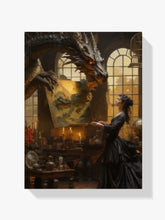 Diamond Painting - Drache und der Maler - SEOS Shop ®