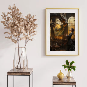 Diamond Painting - Drache und der Maler - SEOS Shop ®