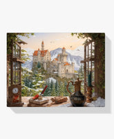 Diamantmalerei - Schloss auf dem Berg - SEOS Shop ®