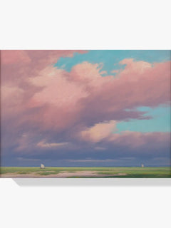 Diamantmalerei - Rosa Himmel