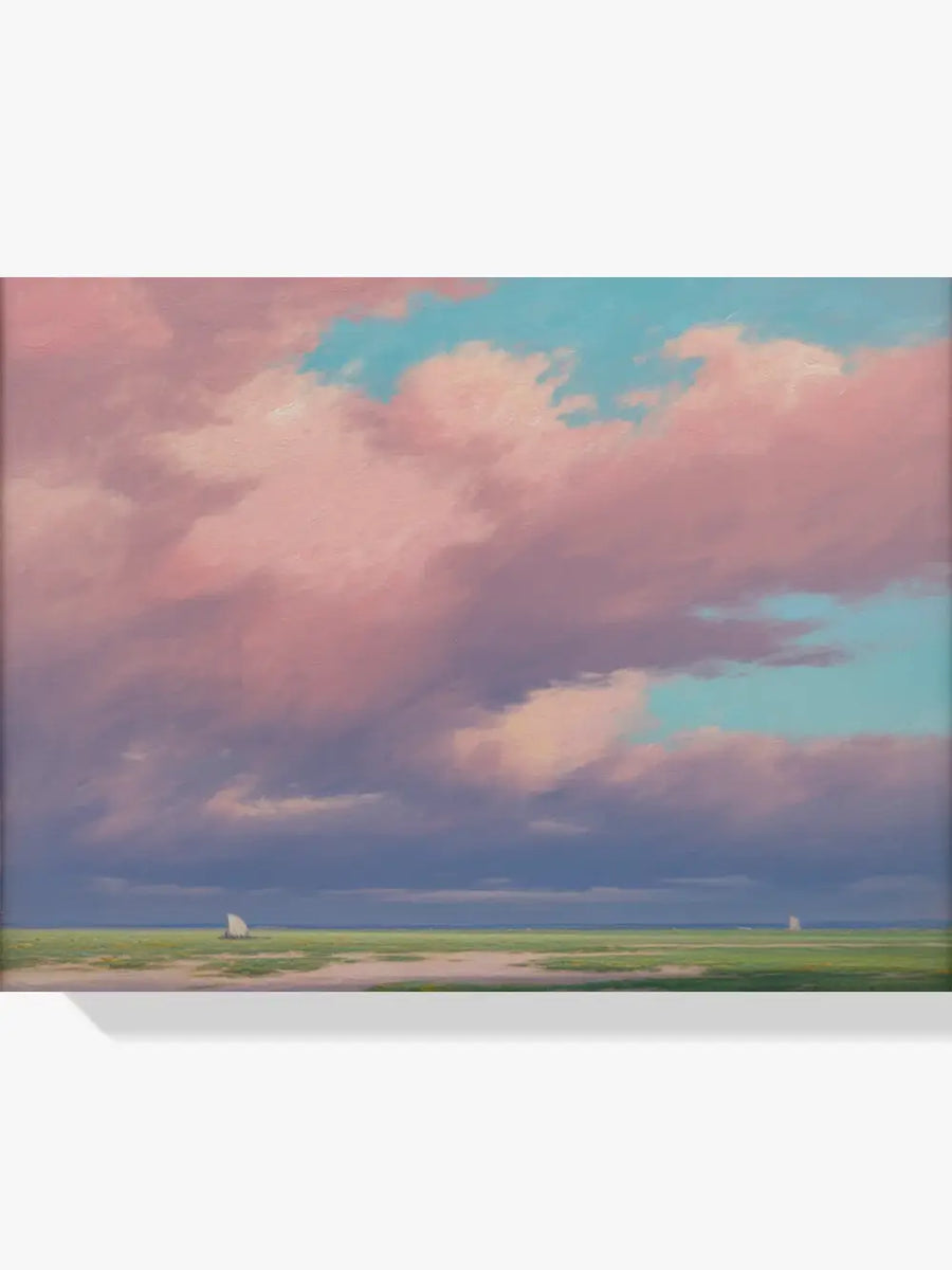 Diamantmalerei - Rosa Himmel
