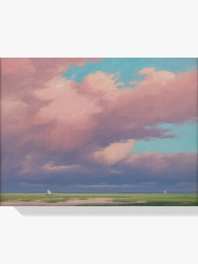 Diamantmalerei - Rosa Himmel