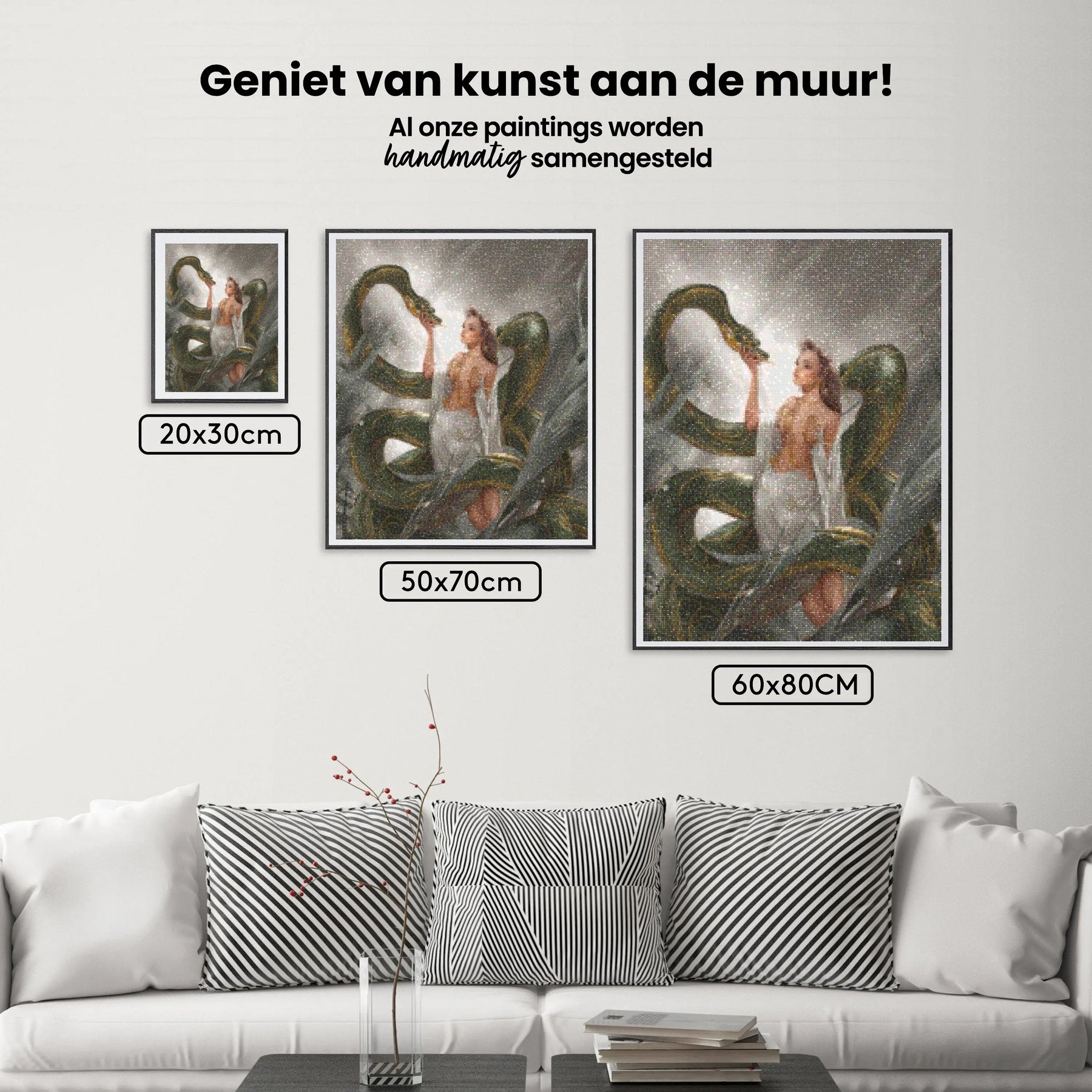 Diamantmalerei - Schlangengöttin - SEOS Shop ®