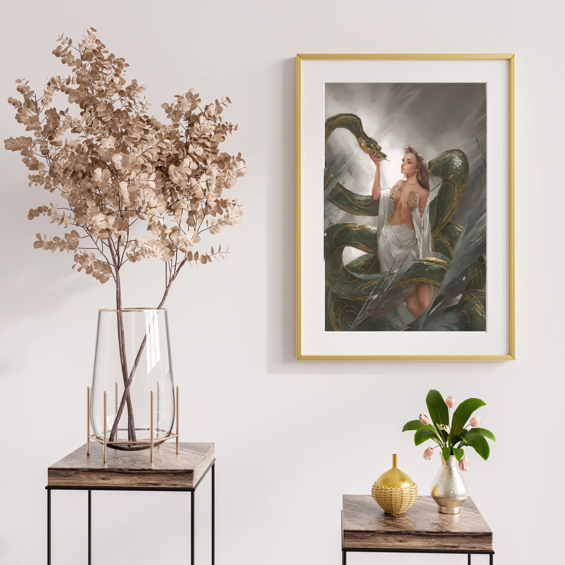 Diamantmalerei - Schlangengöttin - SEOS Shop ®