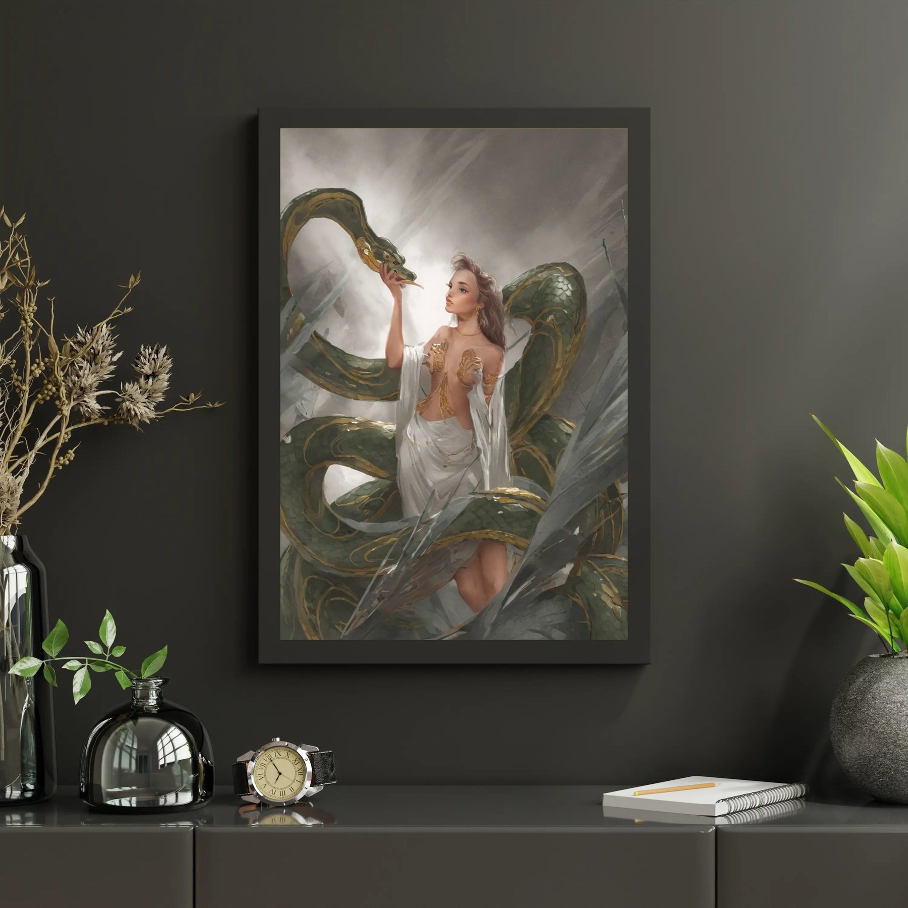 Diamantmalerei - Schlangengöttin - SEOS Shop ®