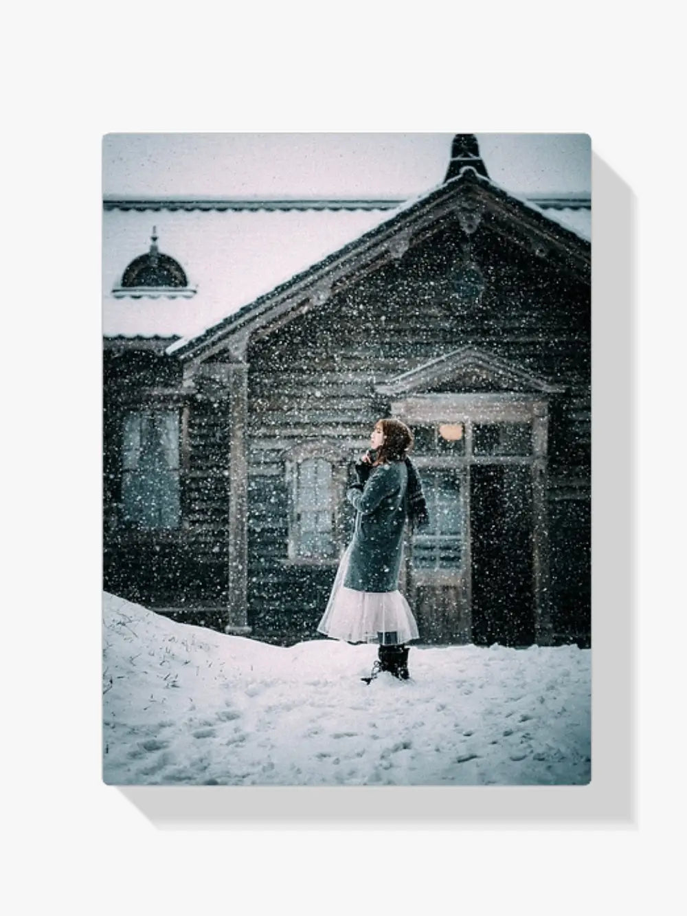 Diamantmalerei - Schneetag
