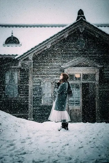 Diamantmalerei - Schneetag