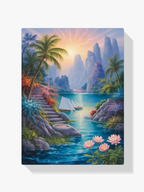 Diamantmalerei – Strahlender Rückzugsort