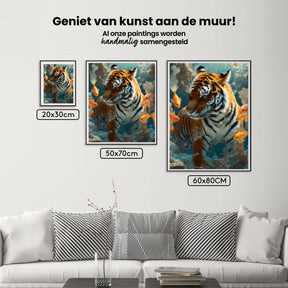 Diamantmalerei - Tiger und Goldfisch - SEOS Shop ®
