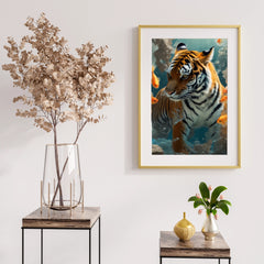 Diamantmalerei - Tiger und Goldfisch - SEOS Shop ®