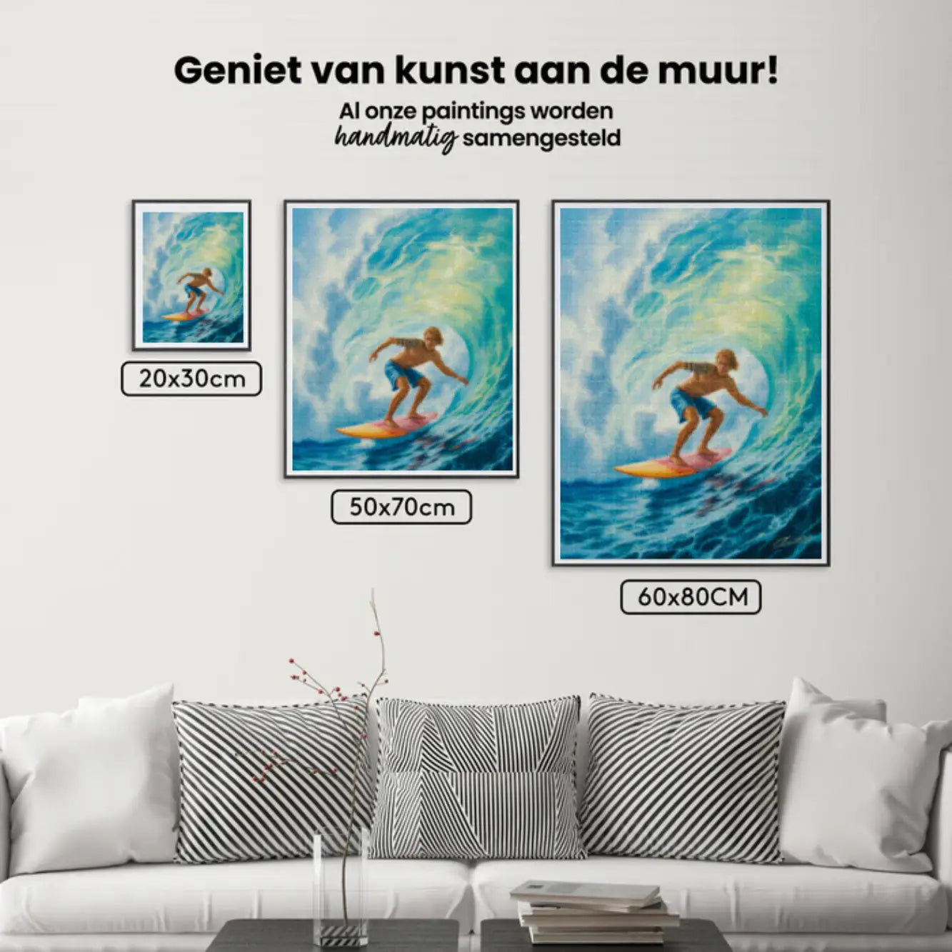 Diamantmalerei – Oberseite der Locke