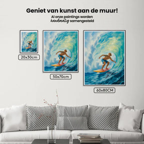 Diamantmalerei – Oberseite der Locke