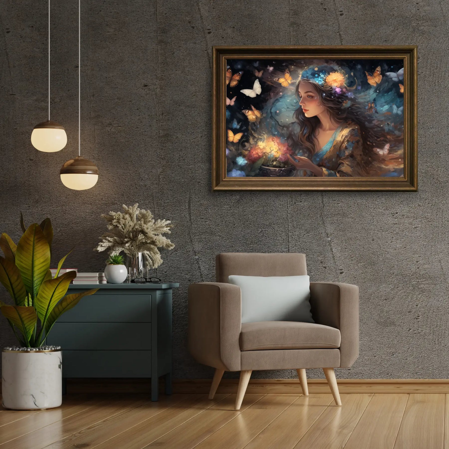 Diamantmalerei - Schmetterlingszauberin - SEOS Shop ®