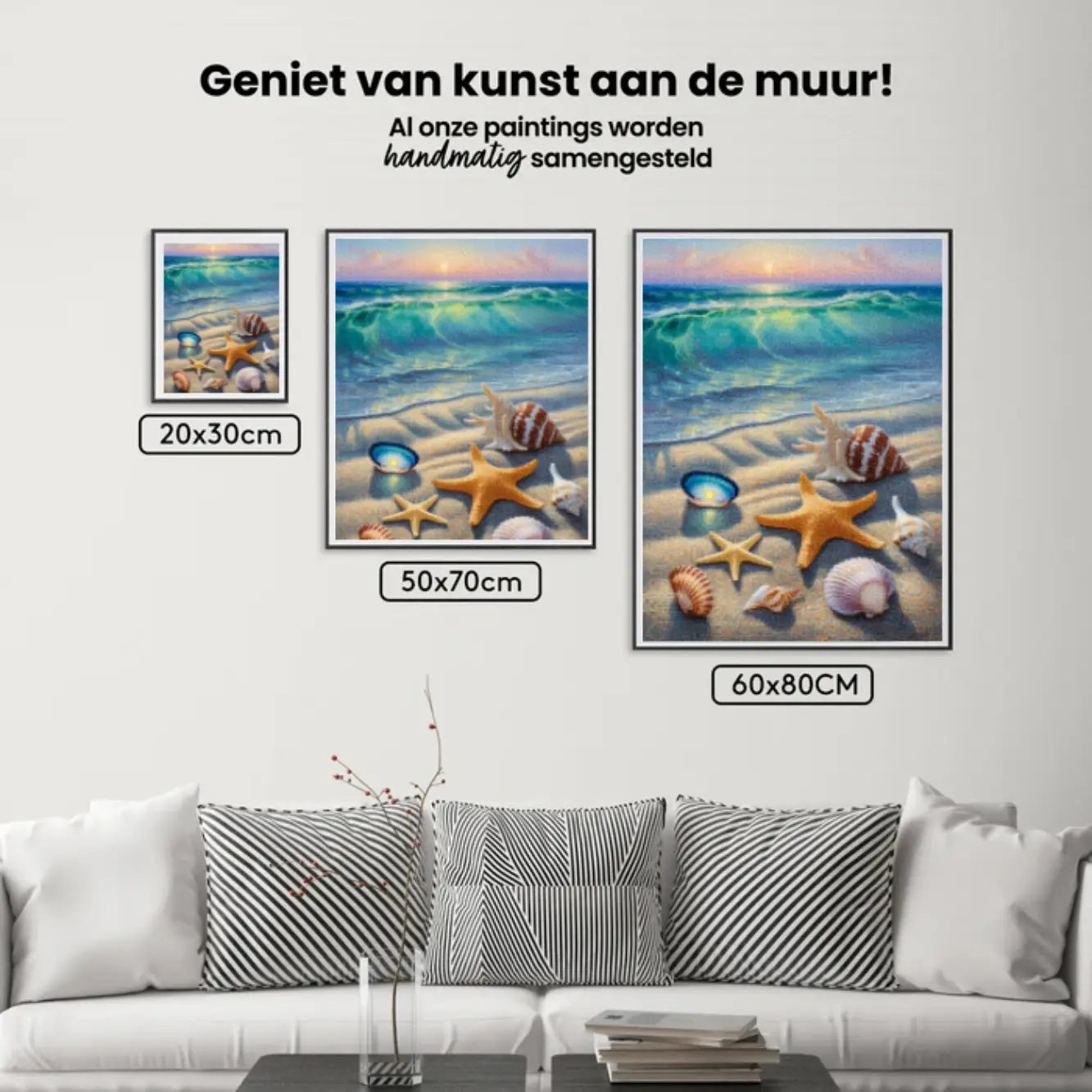 Diamantmalerei – Sand und Glitzer