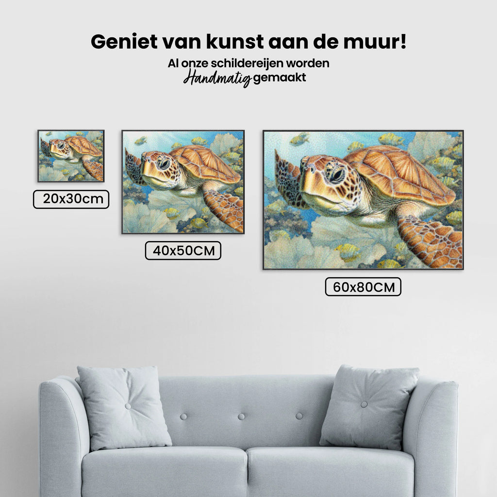 Diamantmalerei - Meeresschildkröte - SEOS Shop ®