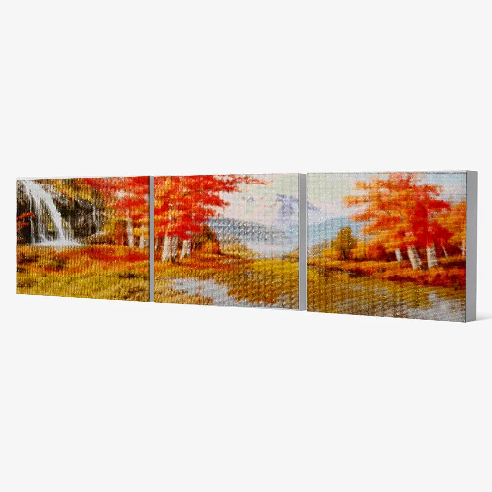 Diamond Painting Herbstlandschaft 3-teilig - SEOS Shop ®